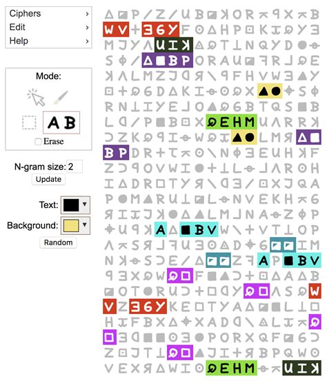 New Online Tool Cipher Explorer Zodiac Killer Ciphers