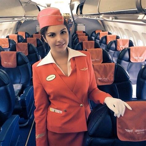 Aeroflot Stewardess Topstewardess Airline Cabin Crew Flight Attendant Uniform Airlines