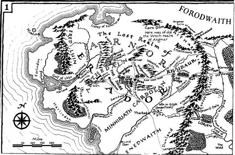 Middle Earth Map The Middle Tolkien Gateway Folk Tales Blue