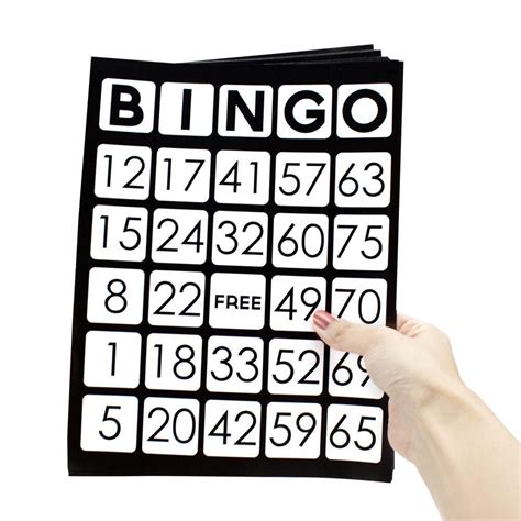 Ez Readers Jumbo Bingo Cards Pack Of 25 In 2022 Bingo Cards Reading