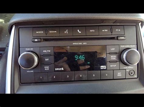 Jeep Dodge Chrysler Radio Am Fm Mp3 Cd Player Sirius Uconnect Res Oem