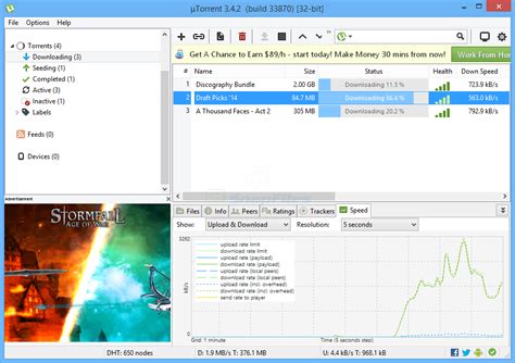 Speed up torrent downloads by connecting directly to the seeds. uTorrent screenshot and download at SnapFiles.com