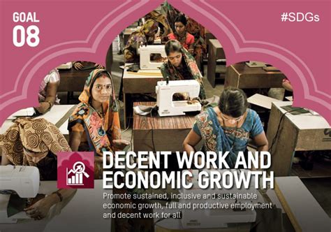 08 Decent Work And Economic Growth Ivolunteer International