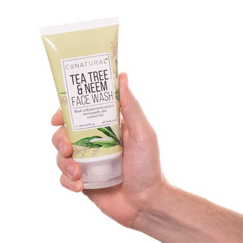 Tea Tree And Neem Face Wash Natural Face Cleanser Conatural