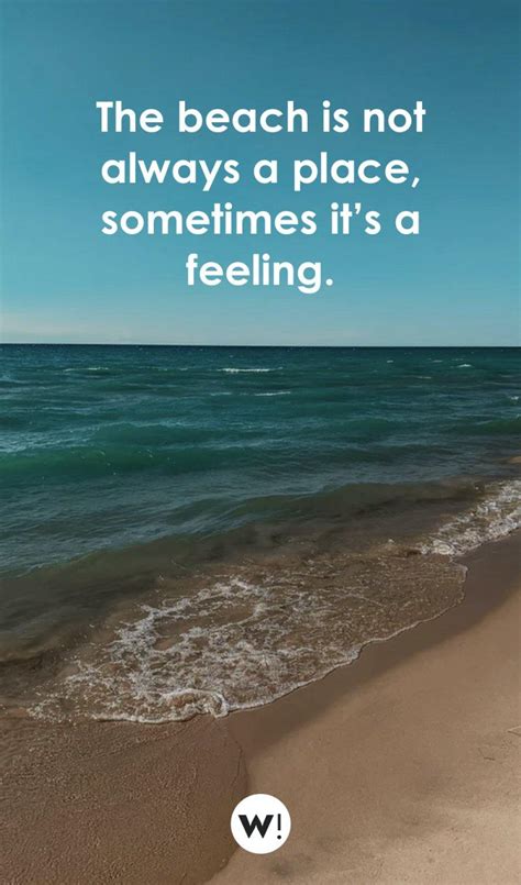 Amazing Inspirational Beach Quotes Words Inspiration