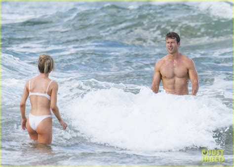 Sydney Sweeney Hits The Beach In White Bikini For Rom Com Beach Scene