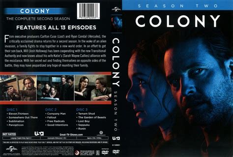 Colony Season 2 2017 R1 Dvd Cover Dvdcovercom