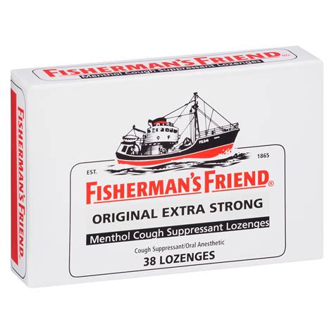 Fishermans Friend Extra Strong Menthol Cough Suppressant Lozenges