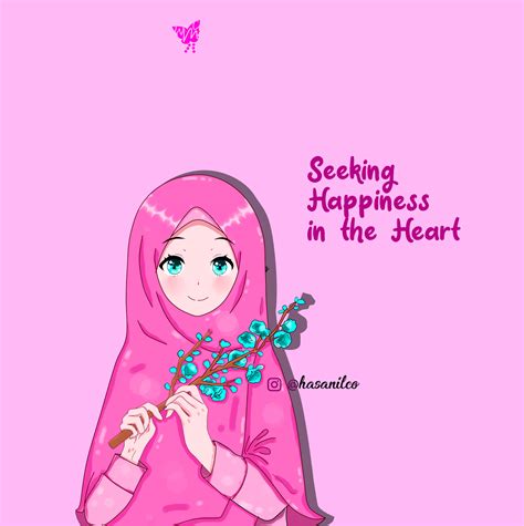 Download Muslimah Wallpaper Pink Terangmbulan