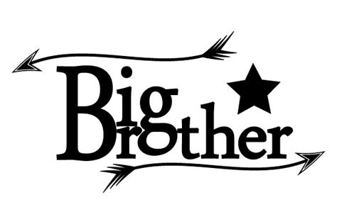 Big brother Svg,Dxf,Png,Jpg,Eps vector file (33794) | Cut Files