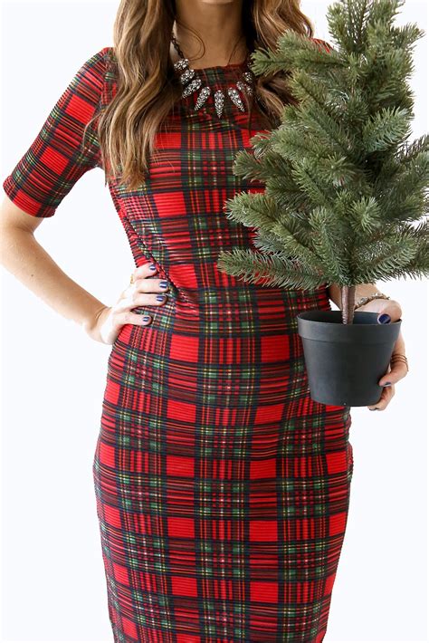merrick s art style sewing for the everyday girl modern girl s christmas red plaid dress