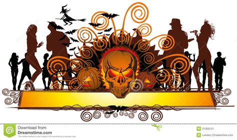 Angry Halloween Monsters Cartoon Vector Background