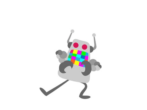 Dancing Robot Cartoon 
