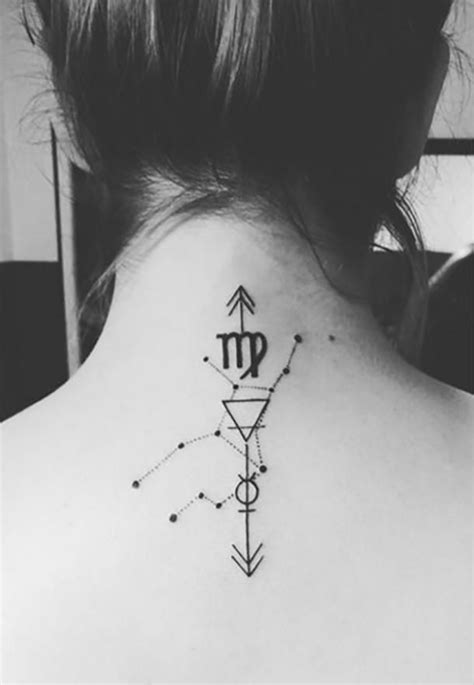 25 Best Constellation Tattoo Ideas For Virgo Zodiac Signs Virgo