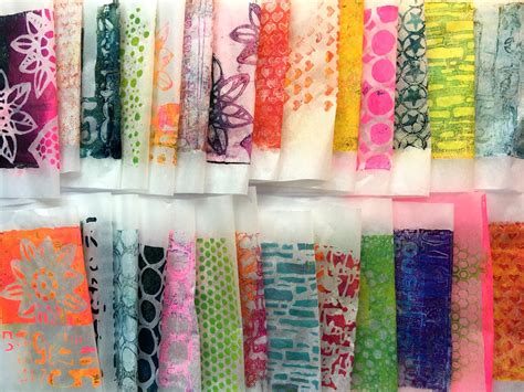 Check out our tissue paper selection for the very best in unique or custom, handmade pieces from our craft supplies & tools shops. Printing with Gelli Arts®: Layering Technique with Gelli ...