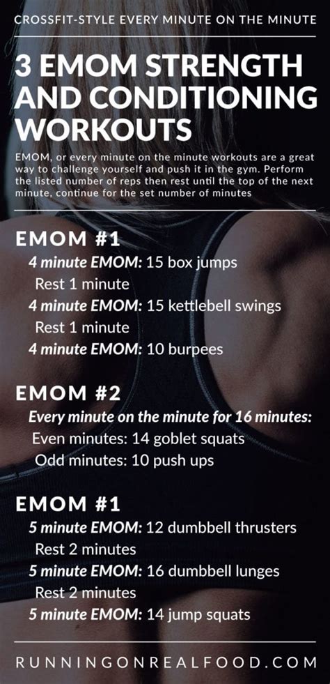 Crossfit Emom Workouts For Conditioning And Total Body Fitness