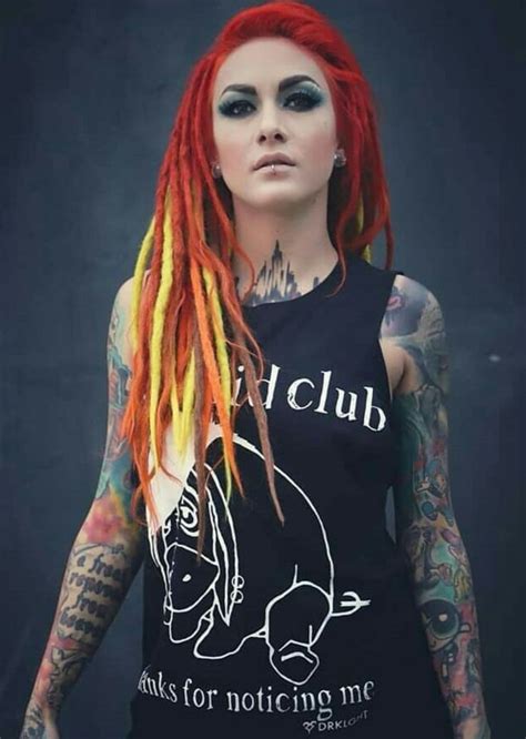 Lena Scissorhands Inked Magazine Girls Metal Girl Girl Tattoos