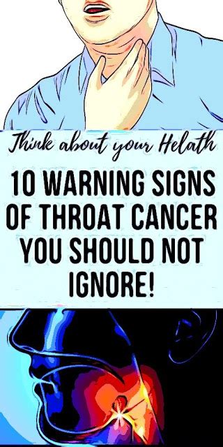 Healthy Discuss 10 Warning Signs Of Throat Cancer You