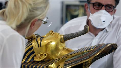 Efforts Underway To Restore King Tuts Mask After Botched Epoxy Job