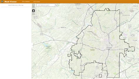 City Of Atlanta Limits Map Map Of Stoney Lake