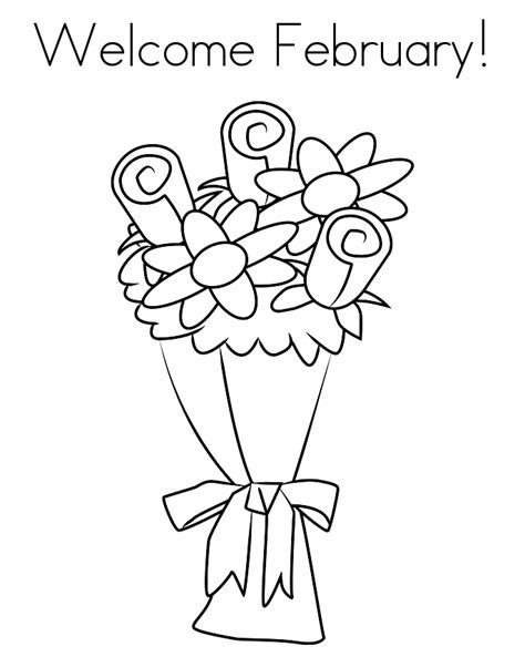 Perfect for a daily february coloring page or have a parent volunteer bind them into a february coloring book for your students. 20 Free Printable February Coloring Pages
