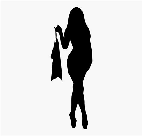 Shoulderstandingwoman Silueta De Mujer Sensual Hd Png Download Kindpng