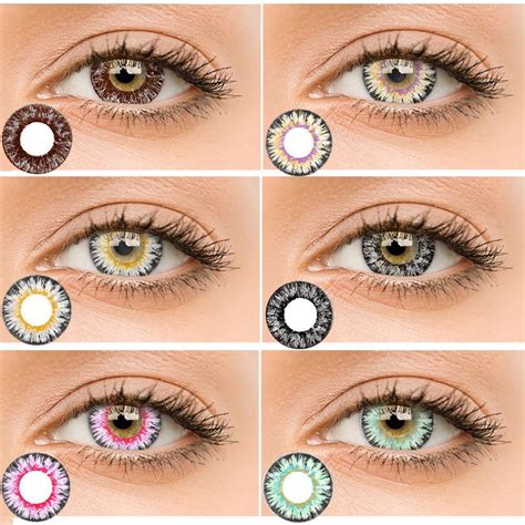 Dream 12 Month Color Contact Lens Buy 3 Get 1 Free Stuncloth