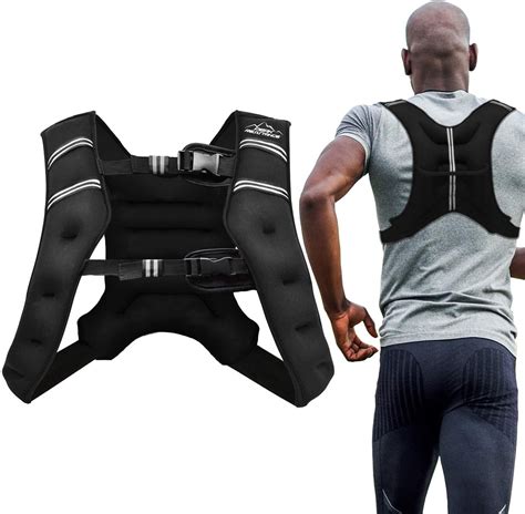 Aduro Sport Weighted Vest Workout Equipment Lbs Body Weight Vest For