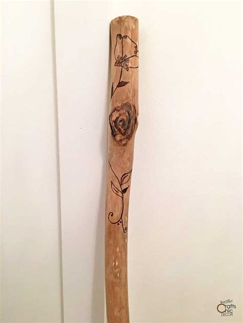 Maybe you would like to learn more about one of these? A DIY Walking Stick Whittled From A Branch - Rustic Crafts ...