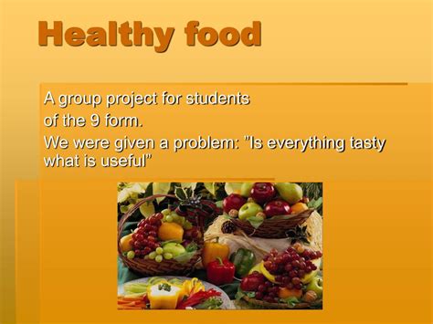 Ppt Healthy Food Powerpoint Presentation Free Download Id5394657