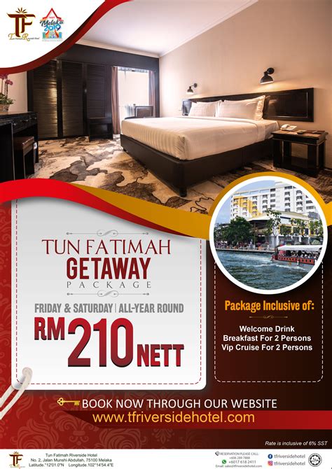 Monet matkailijat vierailevat mielellään kohteissa a famosa fort (1,6 km), the. Promotion The Tun Fatimah Riverside Hotel Melaka - The Tun ...