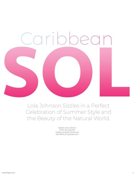 Lola Johnson Caribbean Sol