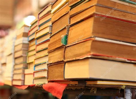 Pile Of Old Books For Sale Stock Photo By ©bignai 78712038