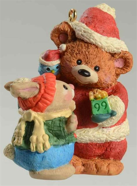 1999 Hallmark Christmas Ornaments Marys Bears Boxed By Hallmark