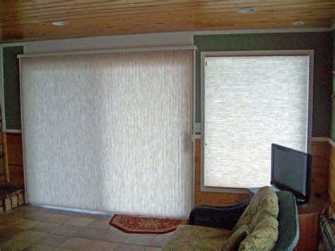Vertical Honeycomb Blinds For Sliding Glass Doors