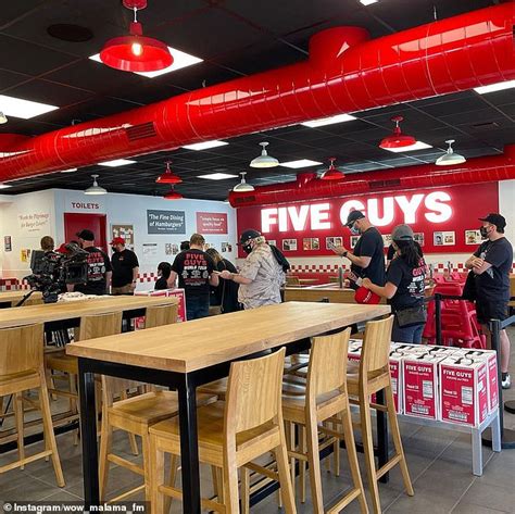 Five Guys Penrith Sydney Opens In Australia Complete With Burgers