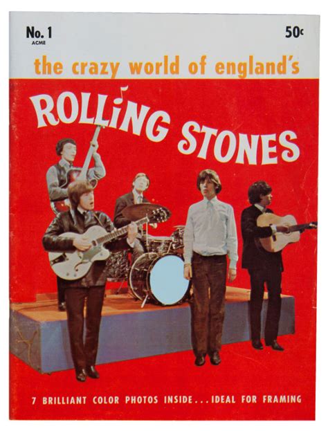 Hakes The Rolling Stones 1965 Tour Program And Magazine
