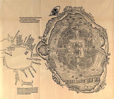 Así Era La Cdmx El Mapa Más Antiguo De La Gran Tenochtitlan Lo Revela