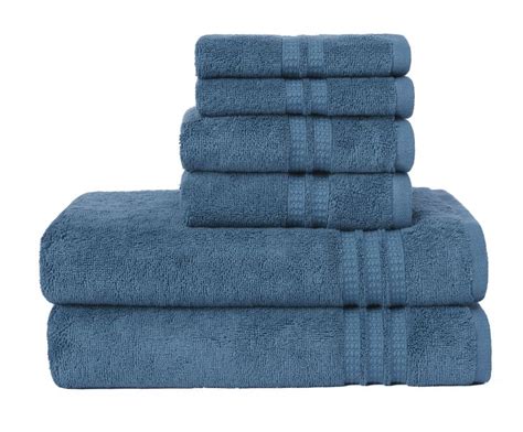 Modern Home Trends 6 Piece Towel Set Bath Towel Sets Towel Set Bath