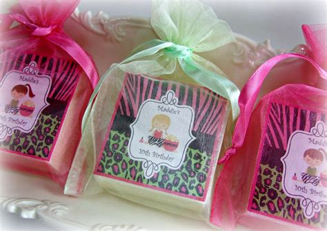 Spa Party Favor Birthday Party Favor Girl Party By Abbeyjames