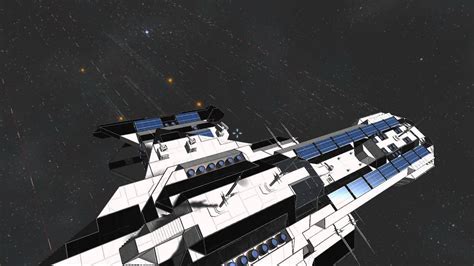 Space Engineers Deep Space Exploration Ship Battle Demonstration