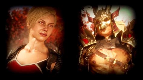 Cassie Cage V Shao Kahn Dialogues Mortal Kombat 11 Ultimate Youtube