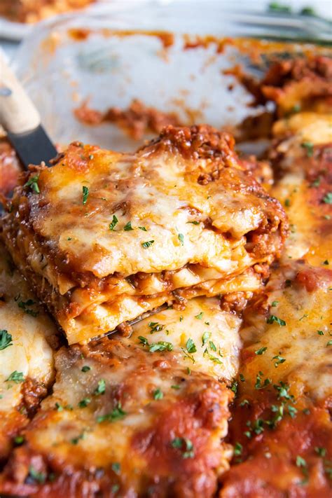 The Best Lasagna Recipe Easy To Make