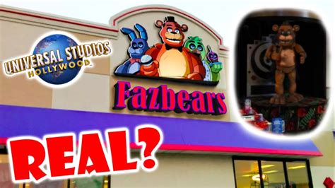 Freddy Fazbears Pizzeria In Real Life Fnafterthoughts Youtube