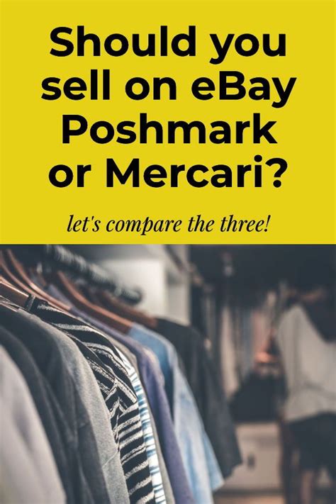 Selling On Poshmark Vs Ebay Vs Mercari Which Is Better Hustle