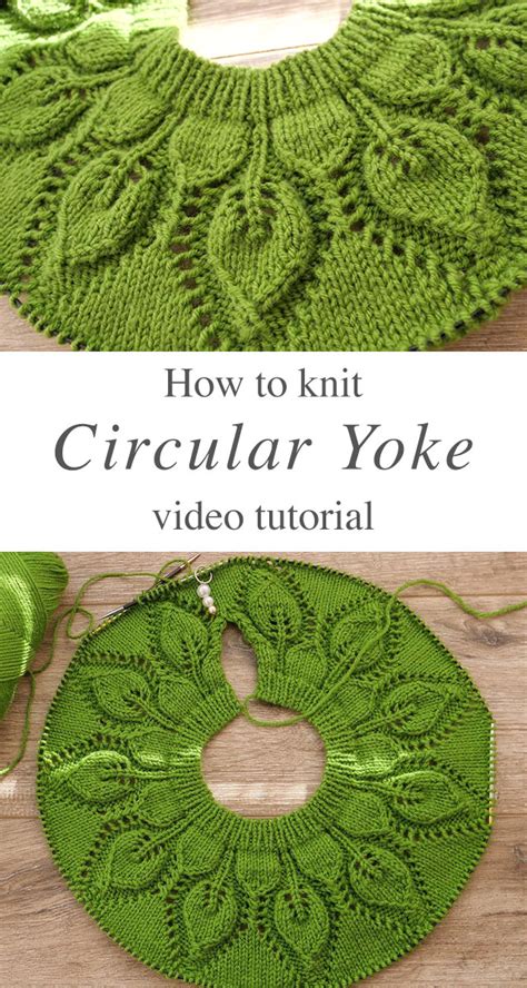 Knit Circular Yoke For Baby Dress Crochetbeja