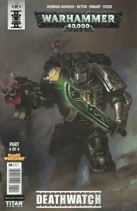 Warhammer 40000 Deathwatch 1c Titan Comics Comic Book Value And