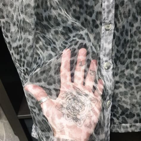 Zara Sheer Leopard Print Blouse Shirt Size Medium Depop