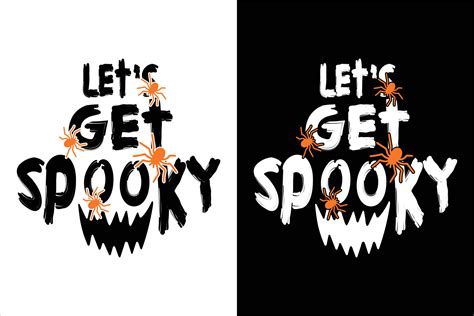 Lets Get Spooky T Shirt 11258704 Vector Art At Vecteezy