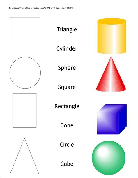 Geometric Shapes And Solids Worksheet Staar Alt Ideas Pinterest